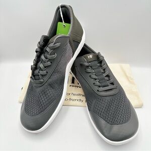 Hike Footwear HF Stride Sneaker Barefoot Gray Pink Lace Up EU 45  M 12 W 14